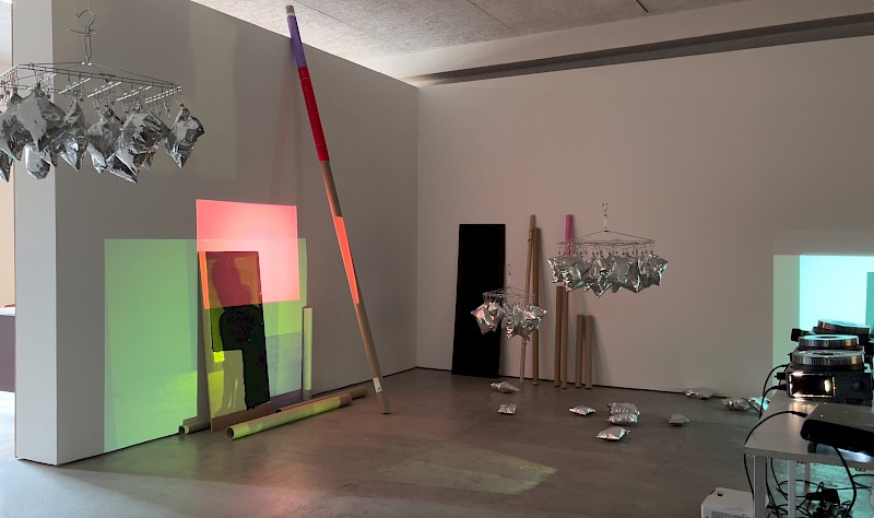 The Communicator, Pink, Yellow & Blue II