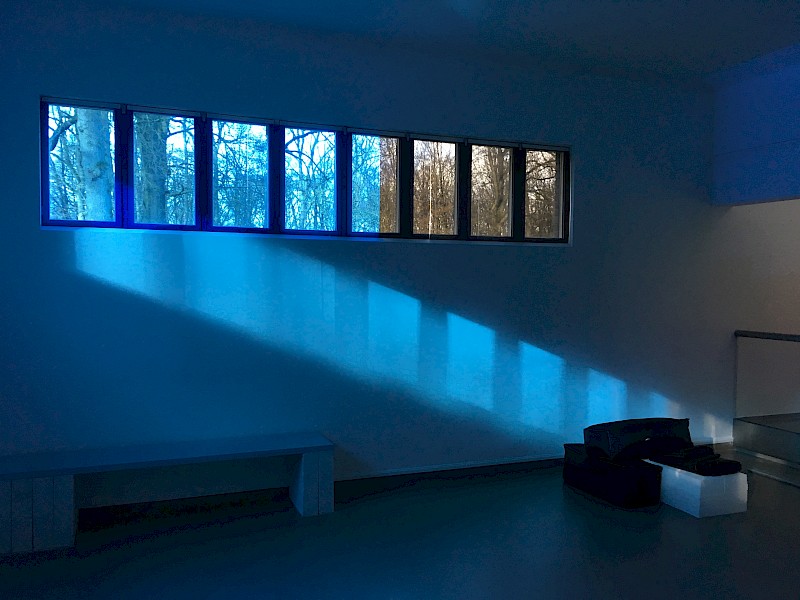 Le rêve, la route, le mur, Blue Room