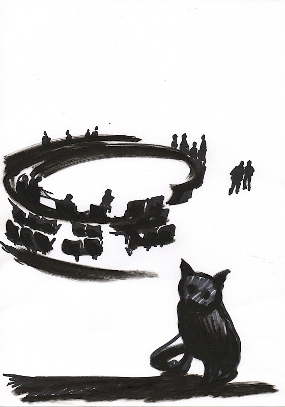 How to Draw A Cat In Political Meeting Rooms