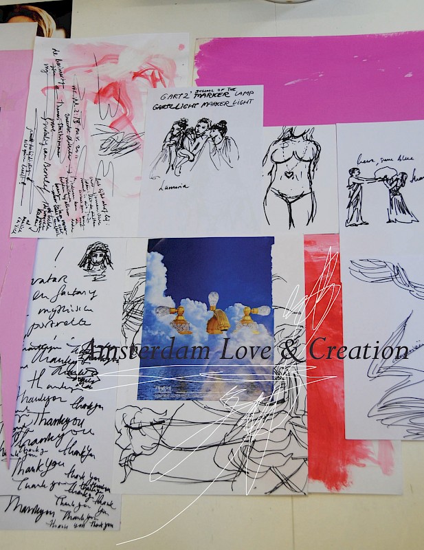 Love & Creation I and II, Amsterdam collages